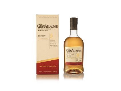 The GlenAllachie 9yo Fino Cask Finish box front