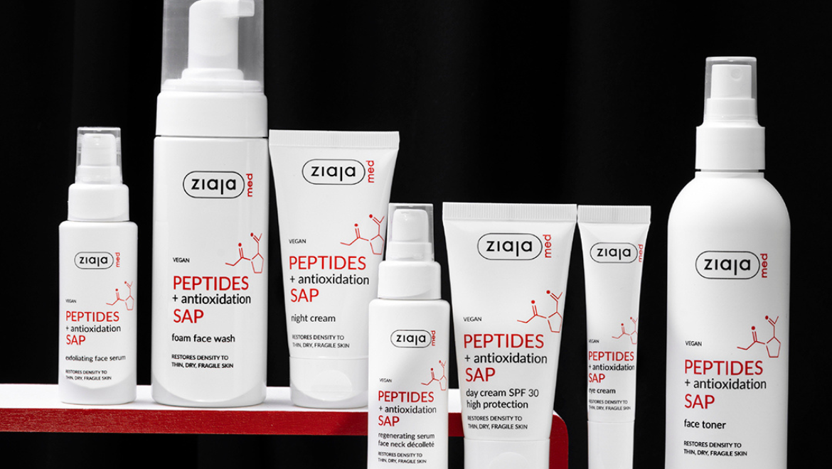Ziaja Med Peptides: keď pleť potrebuje viac než len hydratáciu