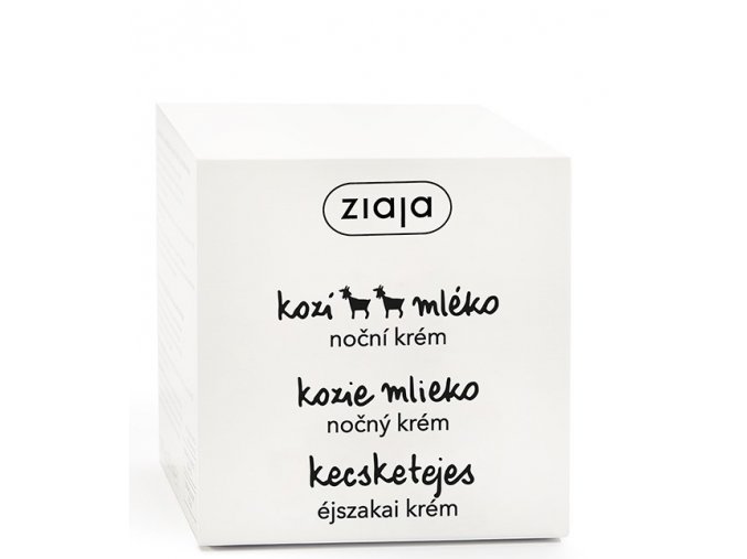 ziaja kozie mlieko nocny krem box