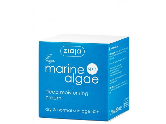 ziaja marine morske riasy hydratacny krem box