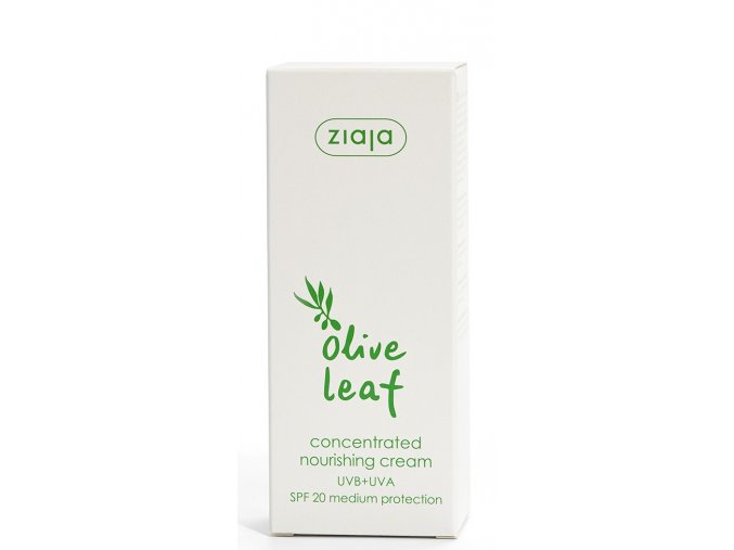 ziaja olive leaf olivovy list koncentrovany pletovy krem box