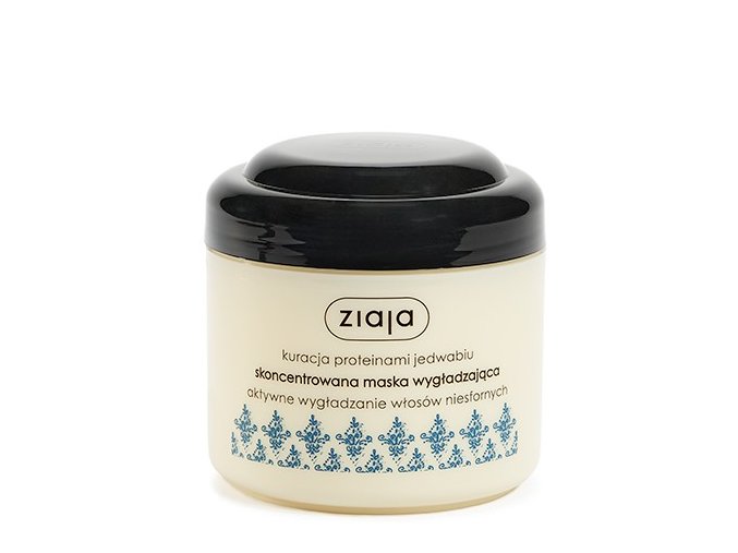ziaja silk proteins hodvabne proteiny vyhladzujuca maska na vlasy