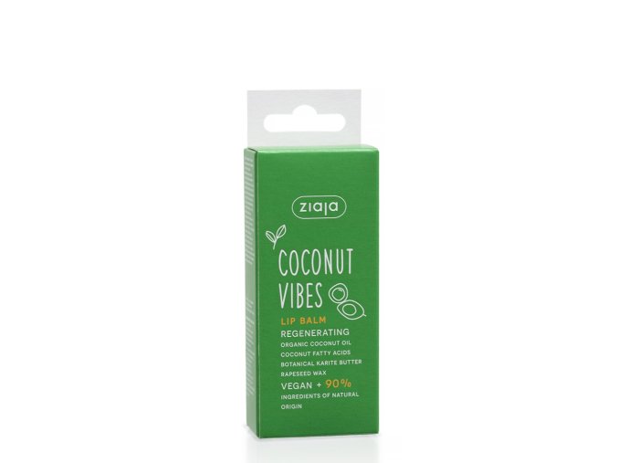 ziaja coconut orange vibes kokos pomaranc balzam na pery box