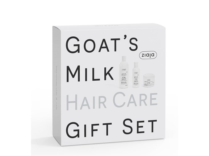 ziaja darcekova kazeta goat´s milk hair care kozie mlieko