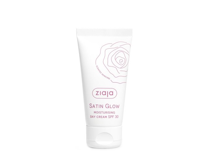 ziaja satin glow hydratacny denny krem spf30 tuba