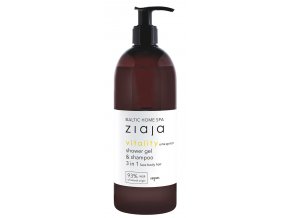 ziaja baltic home spa vitality sprchovaci gel sampom 3v1