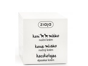 ziaja kozie mlieko nocny krem box