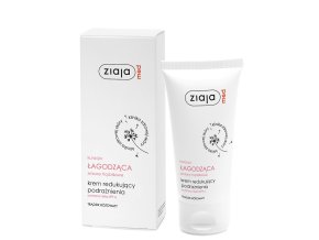 ziaja med upokojujuca kura akne rosacea krem redukujuci podrazdenia box tuba