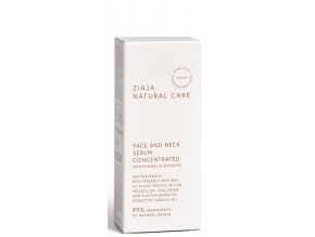 ziaja natural care koncentrovane pletove serum box