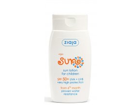 ziaja sun mlieko na opalovanie pre deti spf50