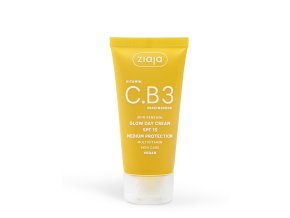 ziaja vitamin c b3 niacinamide glow denny krem spf15