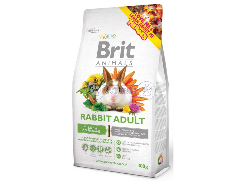 BRIT Animals RABBIT ADULT Complete 300 g