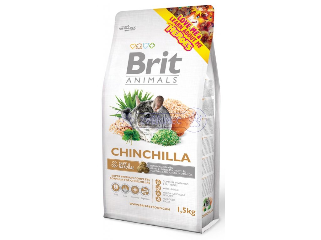 BRIT Animals CHINCHILA Complete 1,5 kg