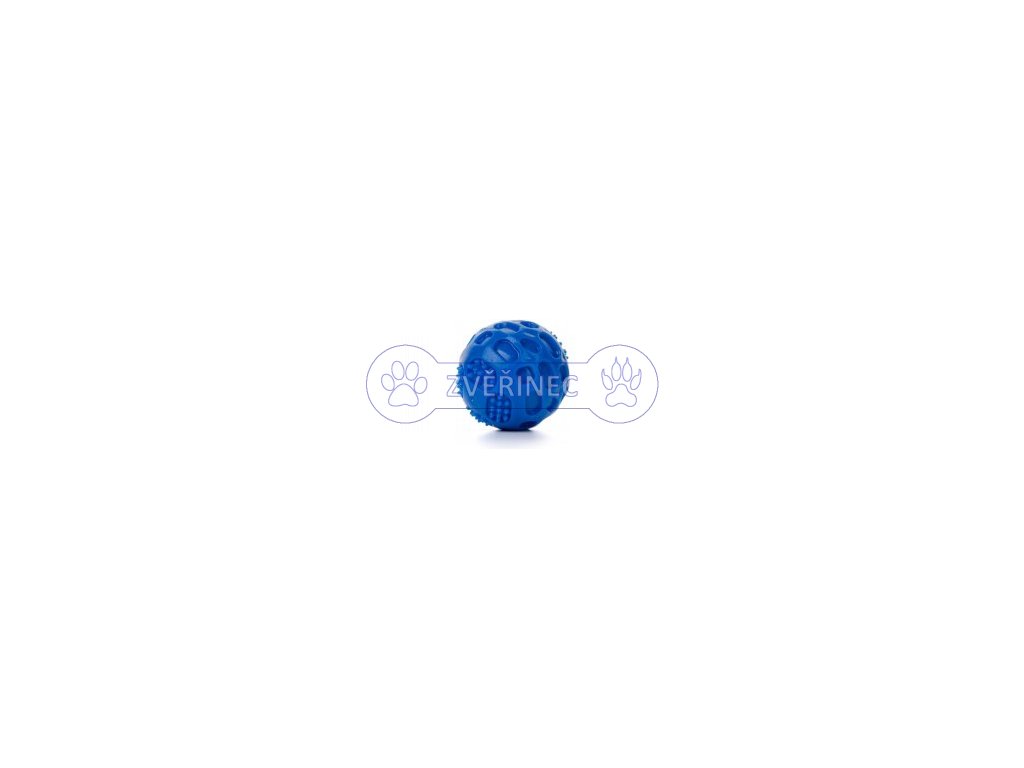 JK guma míč Strong 6 cm modrý