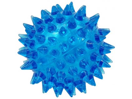 Hračka Dog Fantasy míček pískací modrý 5 cm