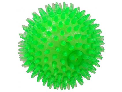 Hračka Dog Fantasy míček pískací zelený 8 cm