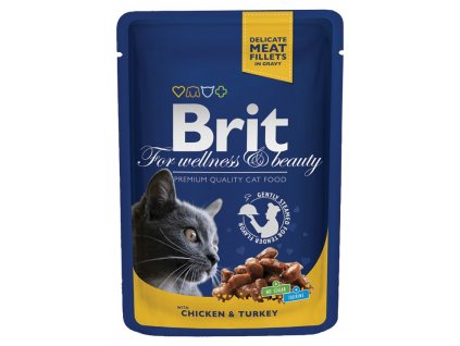 BRIT Premium Cat Chicken 100 g