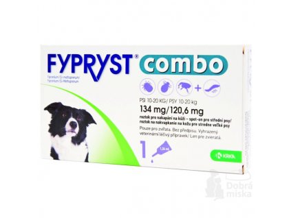 FYPRYST combo 1x1.34ml spot-on pro psy 10-20 kg