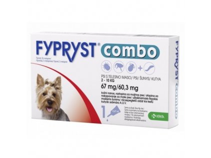 FYPRYST combo 1x0.67ml spot-on pro psy 2-10 kg