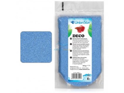 Akvarijní písek Betta DECO sv. modrý 1 - 1,5 mm, 240 g