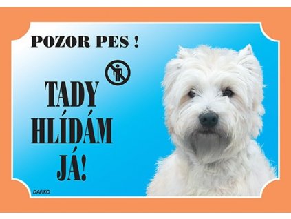1333 tabulka dafiko west highland white terrier