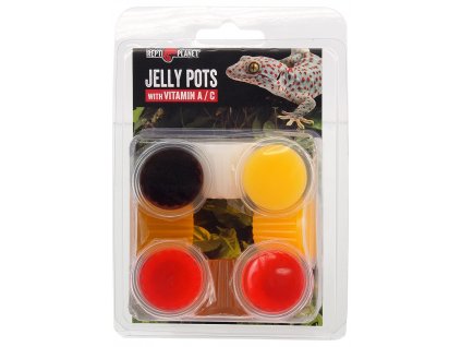 Repti Planet krmivo Jelly Pots Mixed 8 ks