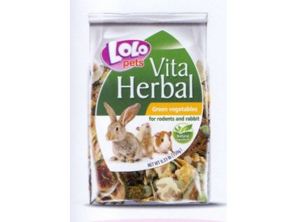 LOLOPets VITA HERBAL zeleninové plátky 150g