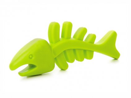 13542 hracka rybi kost 12 cm zelena