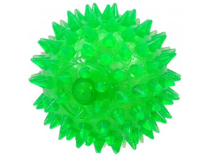 Hračka Dog Fantasy míček pískací zelená 6 cm