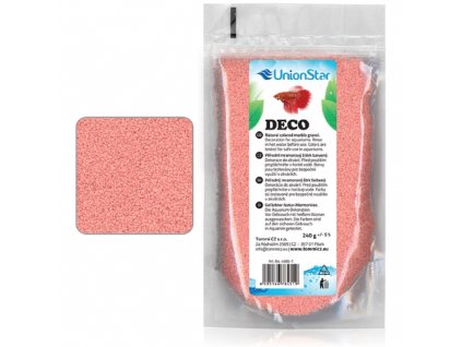 Akvarijní písek Betta DECO růžový 1 - 1,5 mm, 240 g