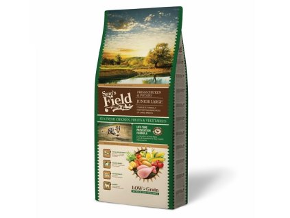 sams field junior large chicken and potato 13 kg 1