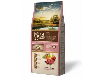 sams field light and senior lamb and rice 13 kg 1