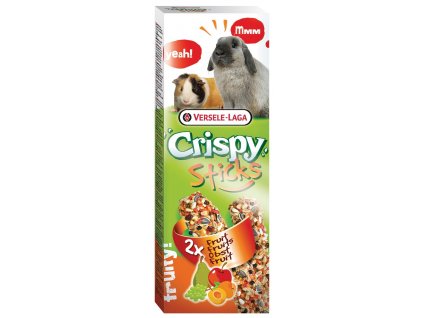 Tyčinky VERSELE-LAGA Crispy s ovocem pro králíky a morčata 110 g