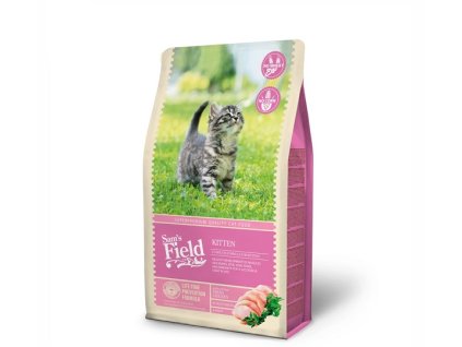 sams field cat kitten superpremiove granule pro kotata 2 5 kg
