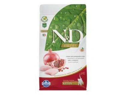 N&D PRIME CAT KITTEN Chicken & Pomegranate 1,5 kg