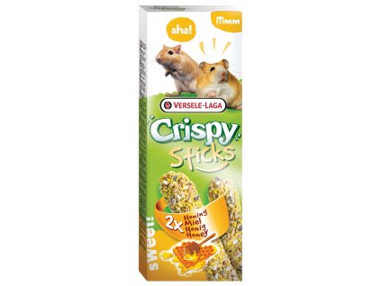 Tyčinky VERSELE-LAGA Crispy s medem pro křečky a pískomily 110 g