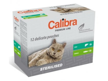 Calibra Cat kapsa Premium Steril. multipack 12x100 g