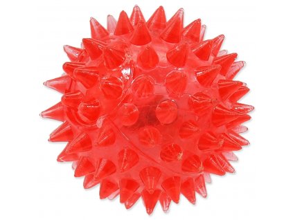 Hračka DOG FANTASY míček LED růžový 5 cm 1ks