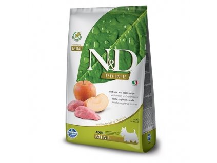 N&D PRIME DOG Adult Mini Boar & Apple 800 g