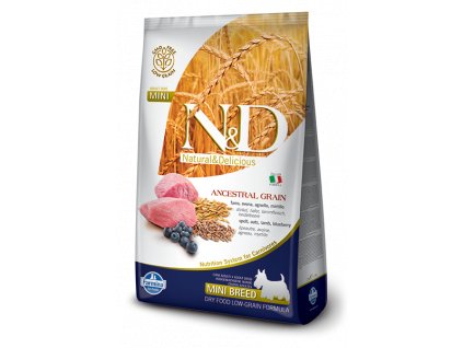 N&D LG DOG Adult Mini Lamb & Blueberry 2,5 kg