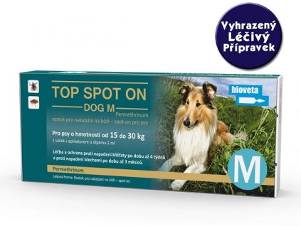 TOP SPOT ON dog M do 30 kg VLP