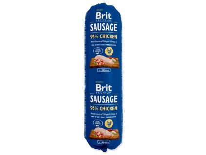 Salám BRIT Premium Dog Sausage Chicken 800 g