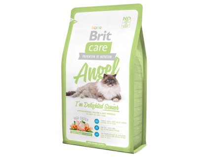 brit care cat angel i m delighted senior 400g original
