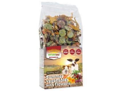 Pochoutka NATURE LAND Botanical letní zelenina s květy 100 g