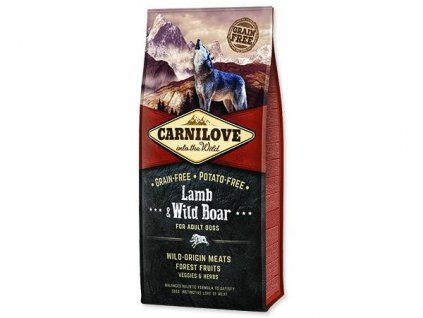 Carnilove Dog Lamb & Wild Boar for Adult 12 kg