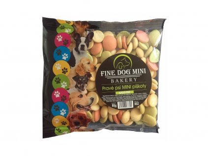 Fine Dog barevné minipiškoty 80 g