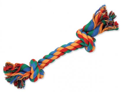 Uzel DOG FANTASY bavlněný barevný 2 knoty 20 cm