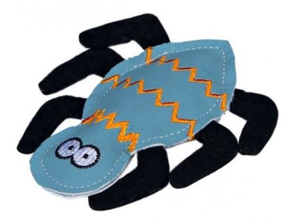 Pavouk, umělá kůže/plst 10 cm