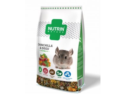 Nutrin Nature Chinchilla&Degu 750 g činčila a osmák