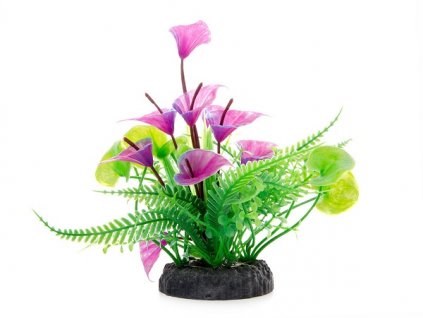 28316 mix kvetu akvarijni plastova rostlinka